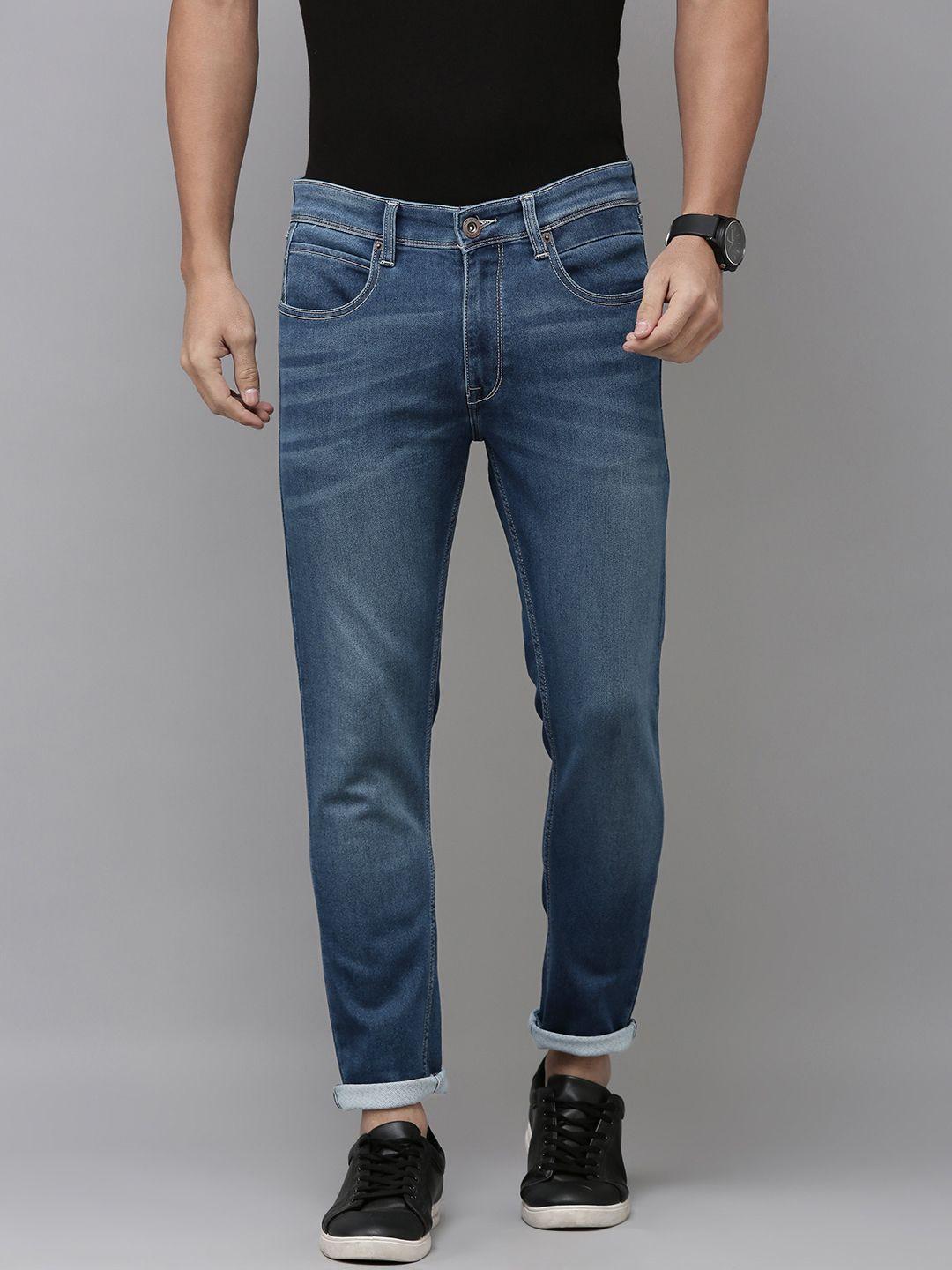 beat london by pepe jeans men skinny fit light fade stretchable jeans