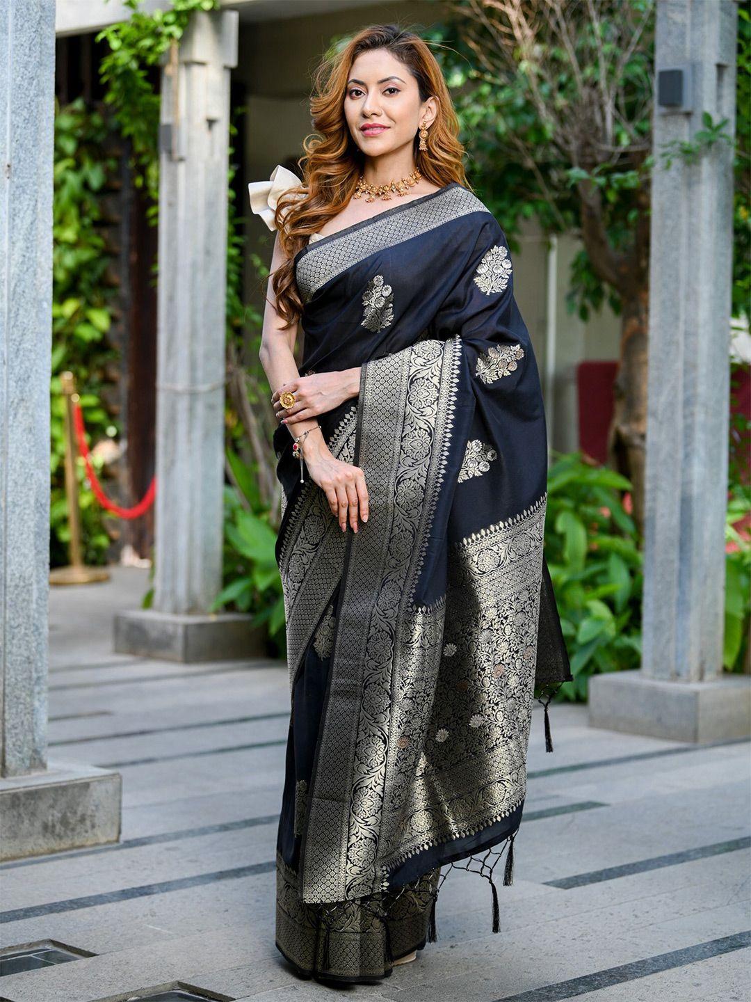 beatitude ethnic motif woven design zari banarasi saree