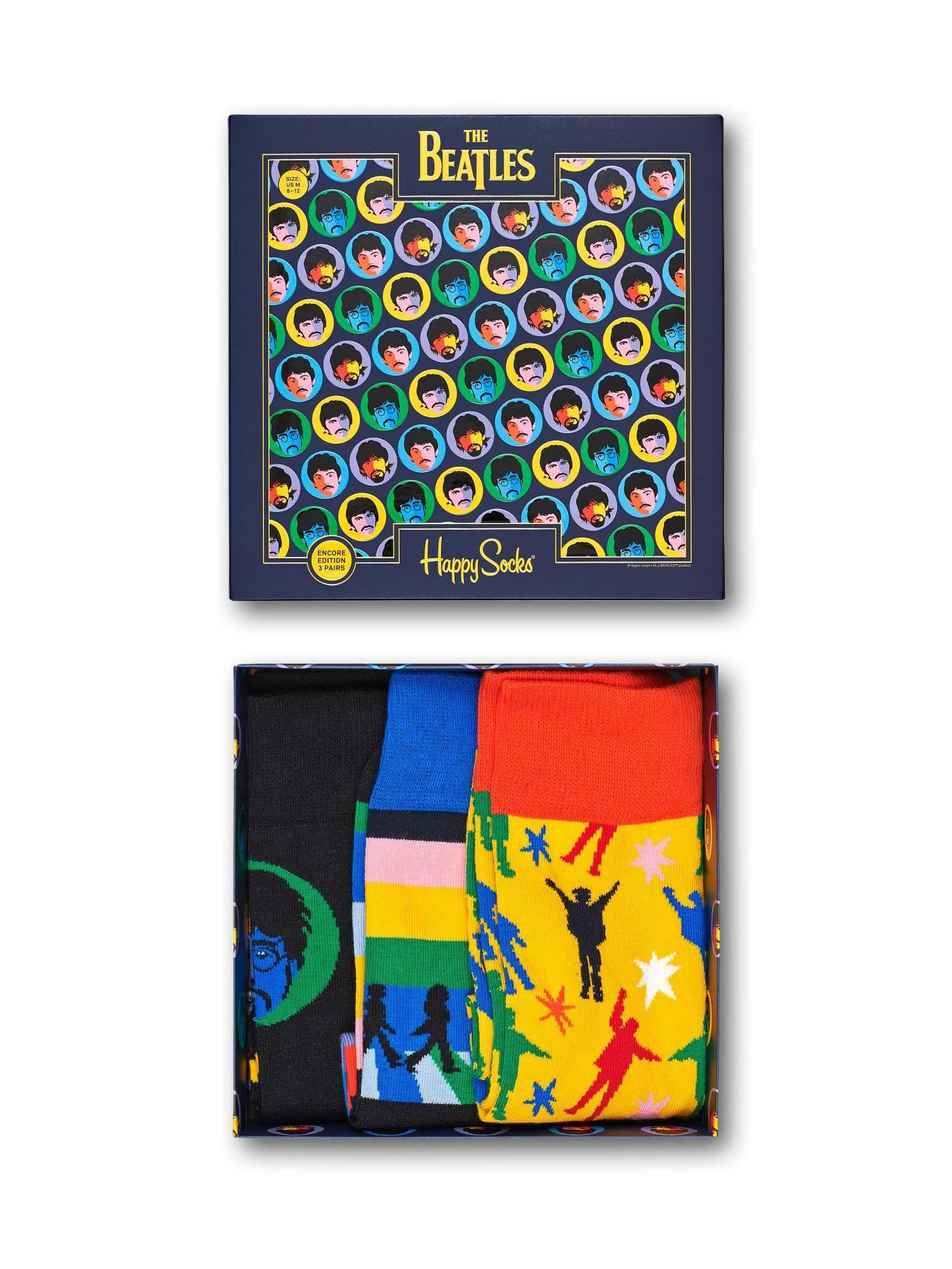beatles gift box 3 pack - multi-color