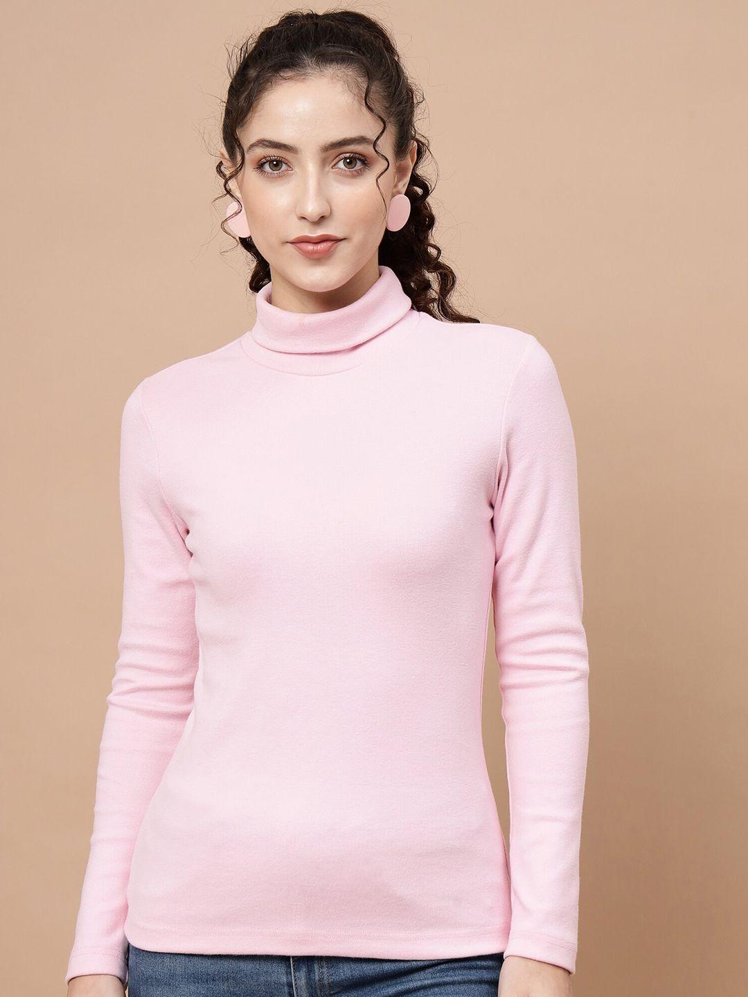 beatnik hight neck long sleeves top