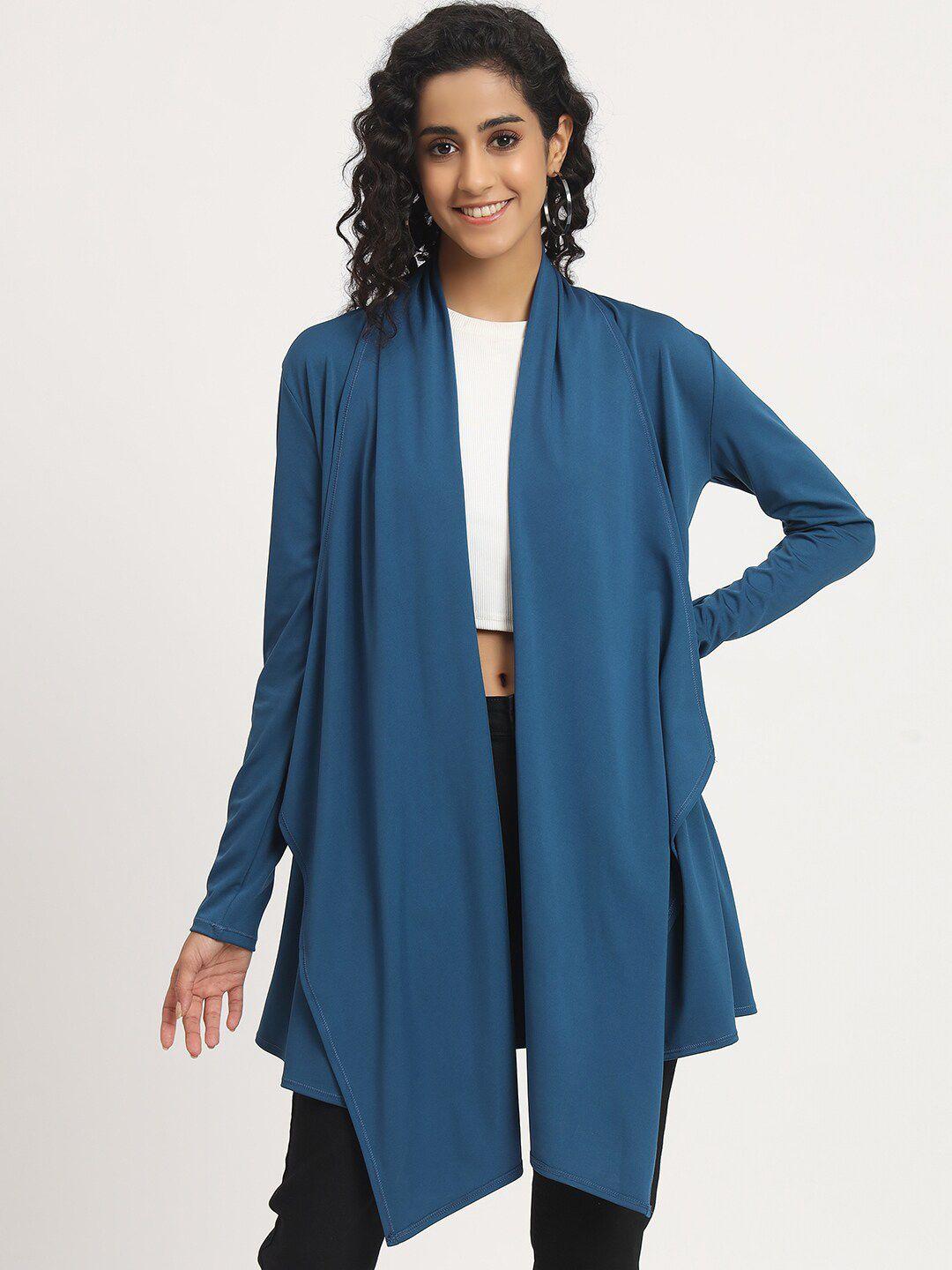 beau design women blue shrug