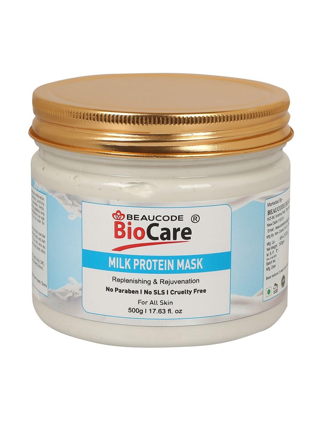 beaucode biocare milk protein replenishing & rejuvenation face & body mask - 500 g