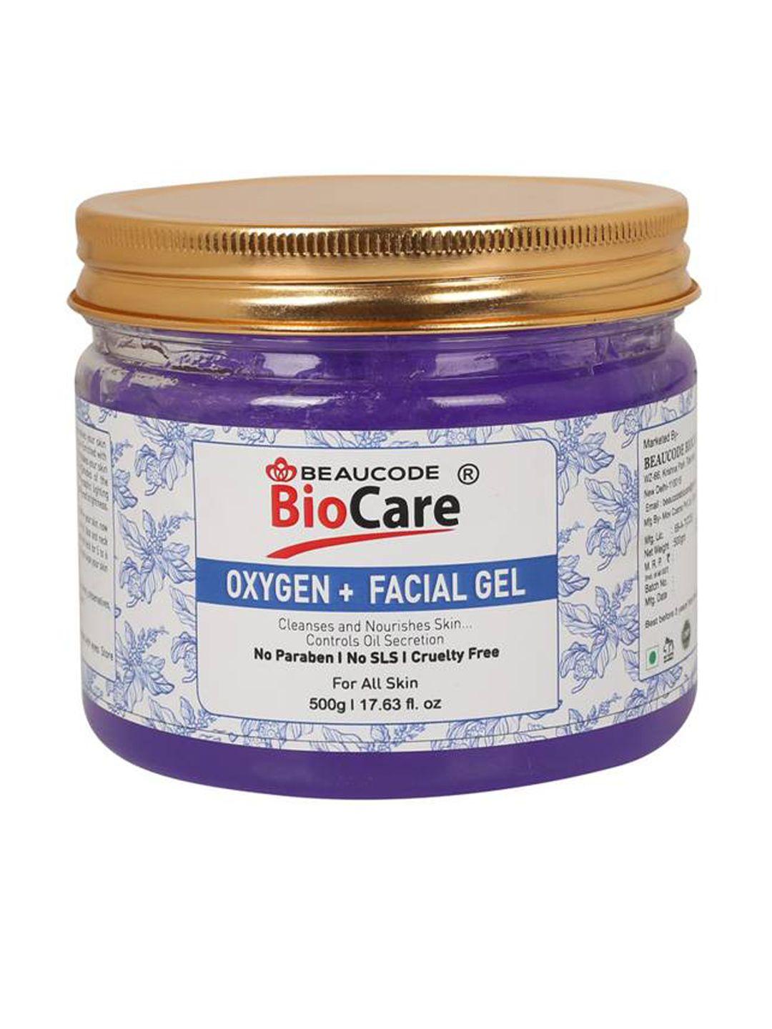 beaucode biocare oxygen+ facial gel for all skin types - 500 g