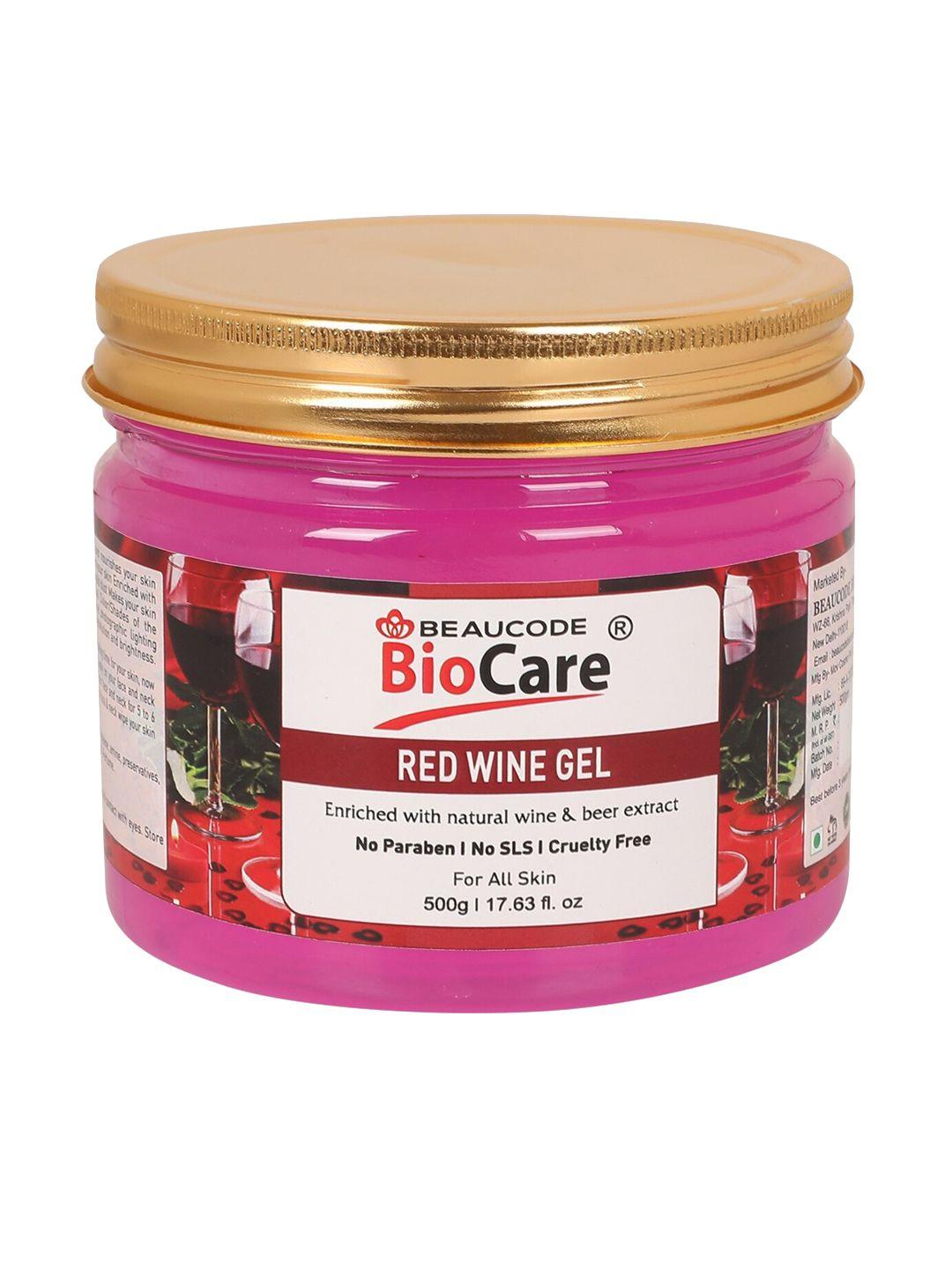 beaucode biocare red wine gel for all skin types - 500 g