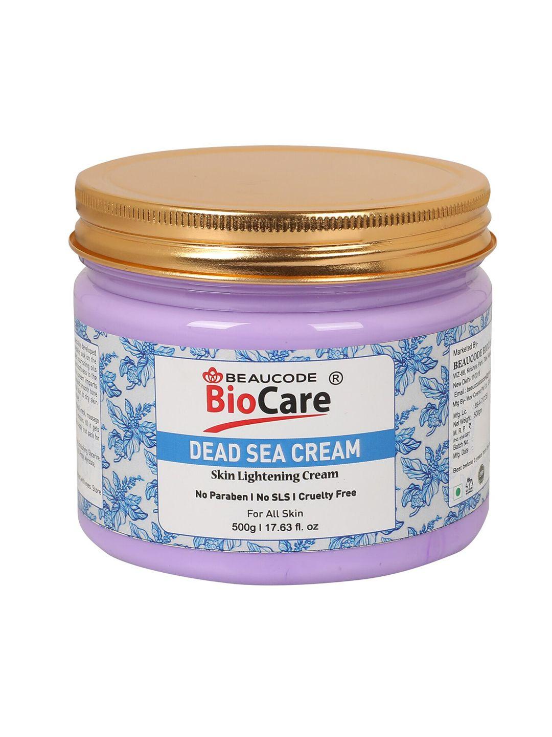 beaucode biocare dead sea cream for all skin types 500 g