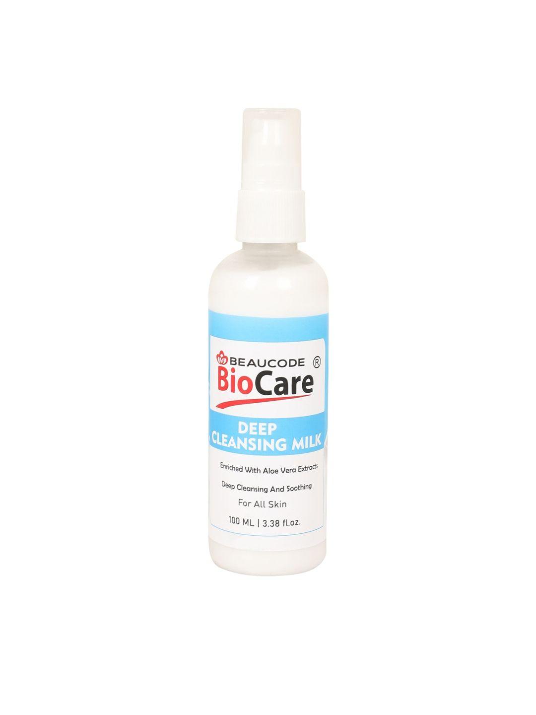 beaucode biocare deep cleansing milk for all skin types - 100ml