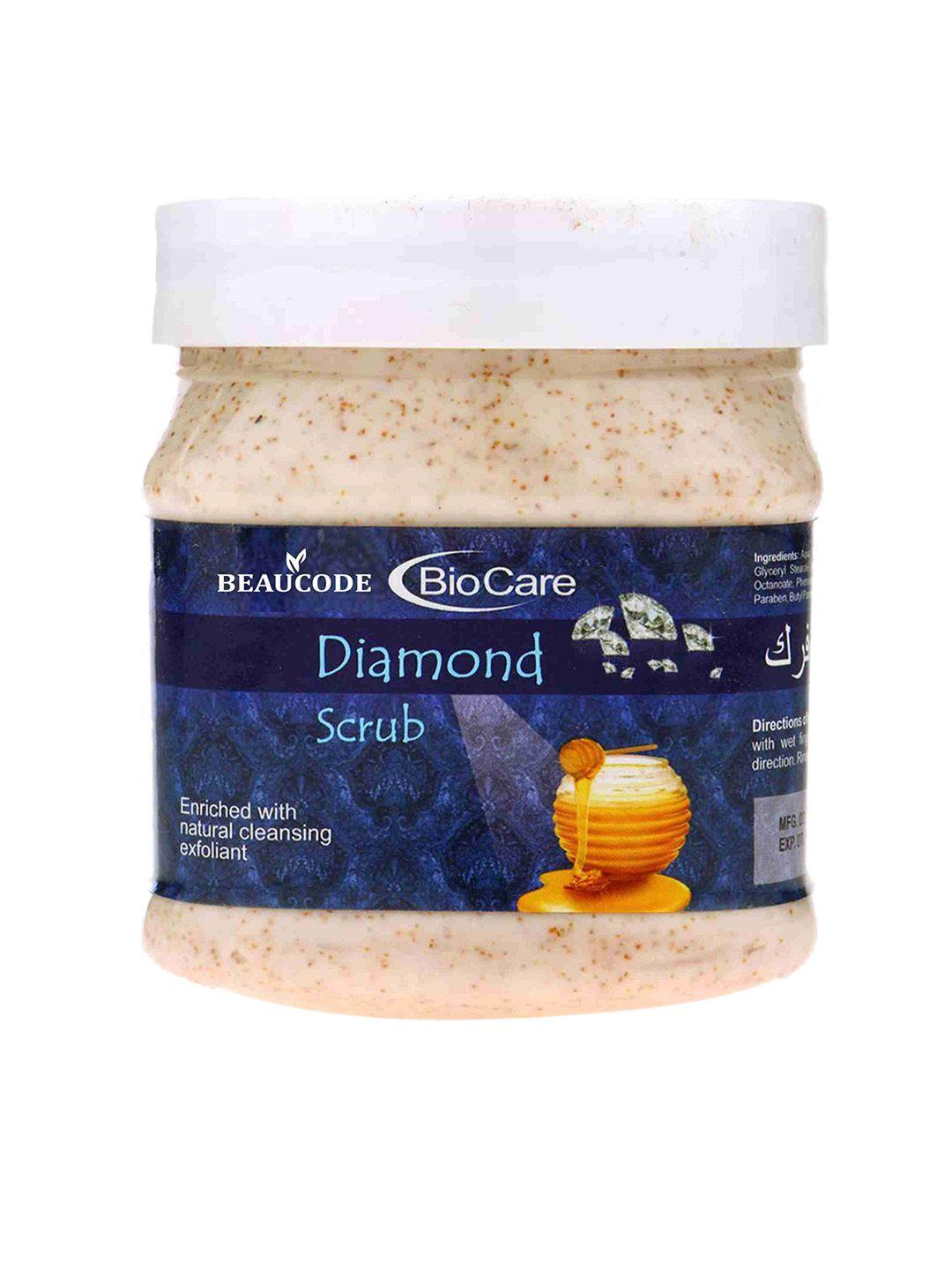 beaucode biocare diamond face scrub for all skin types - 250ml