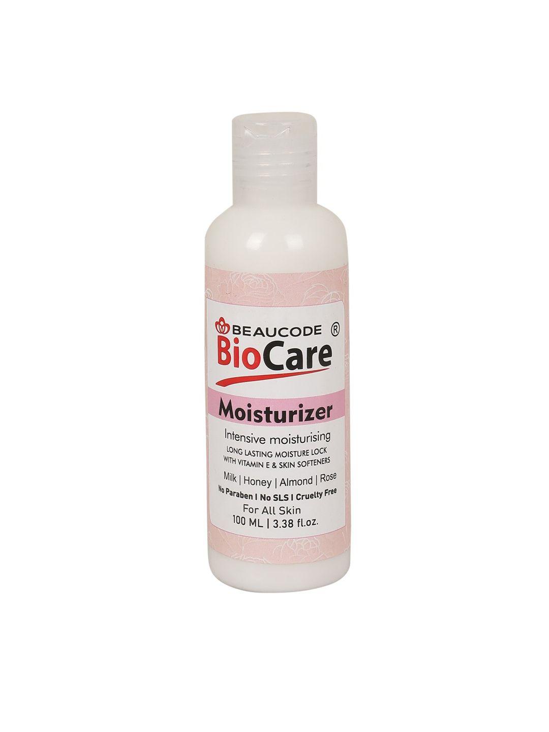 beaucode biocare face & body moisturiser with vitamin e & skin softeners - 100ml