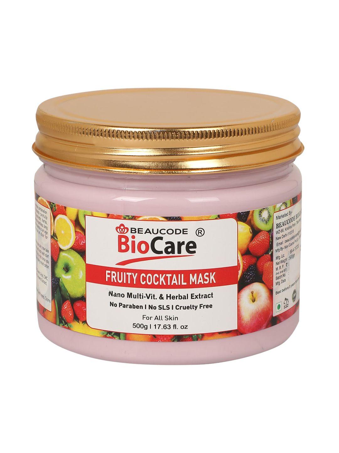 beaucode biocare fruity cocktail face & body mask - 500g