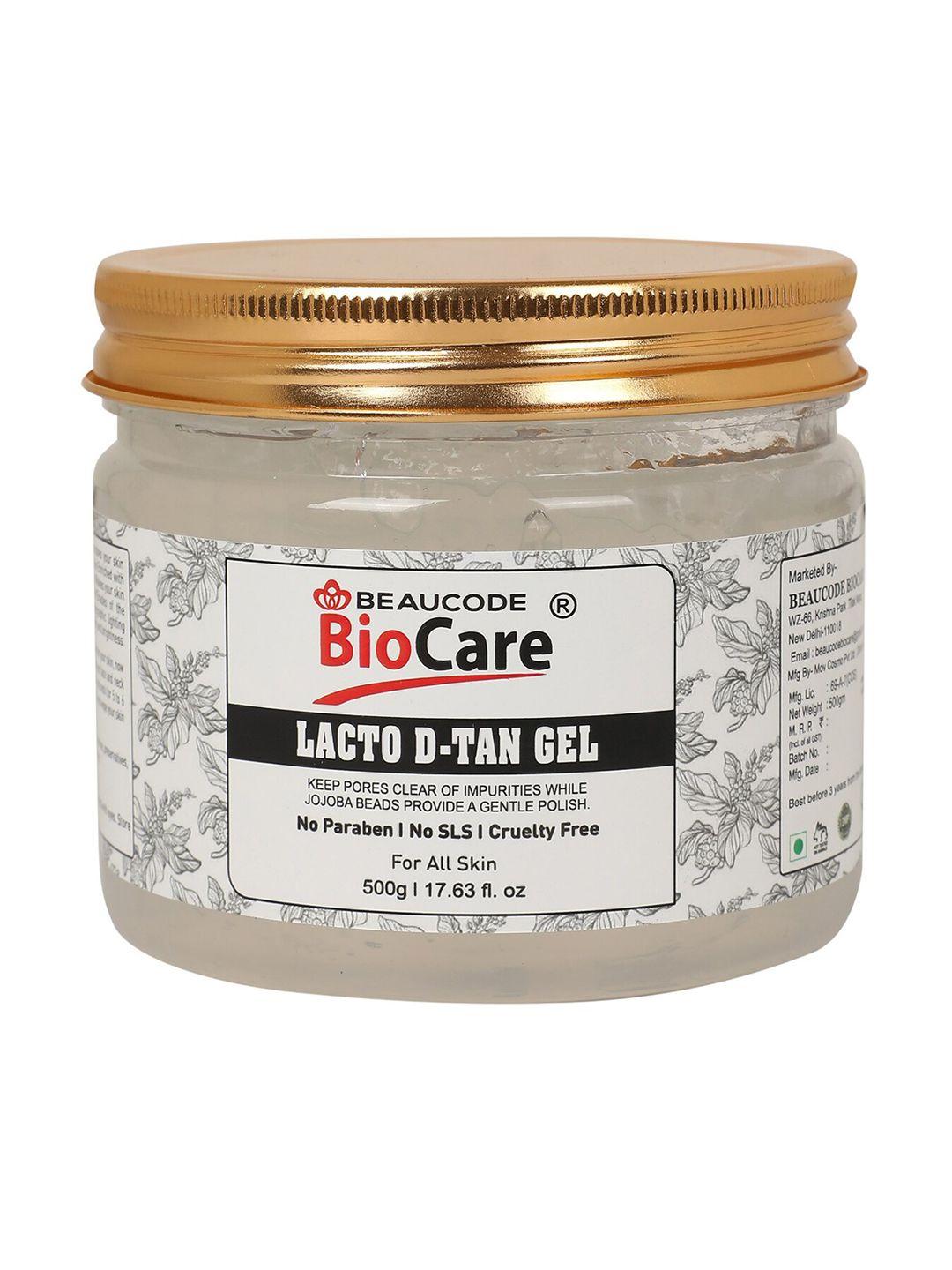 beaucode biocare lacto d-tan gel for all skin types - 500 g