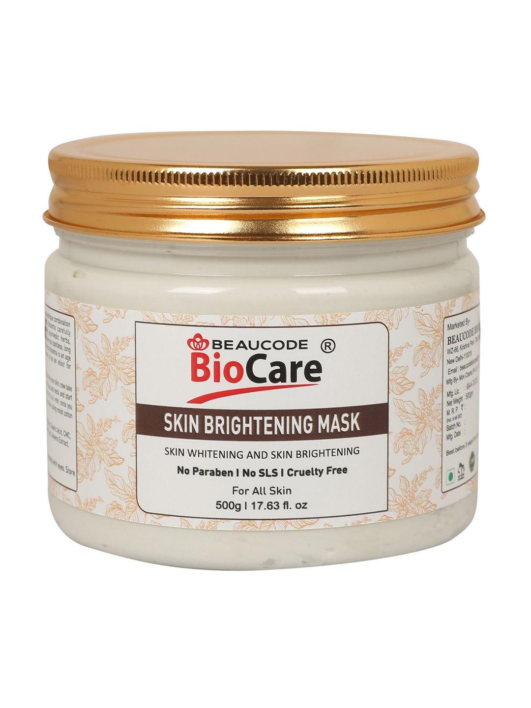 beaucode biocare skin brightening face & body mask - 500 g