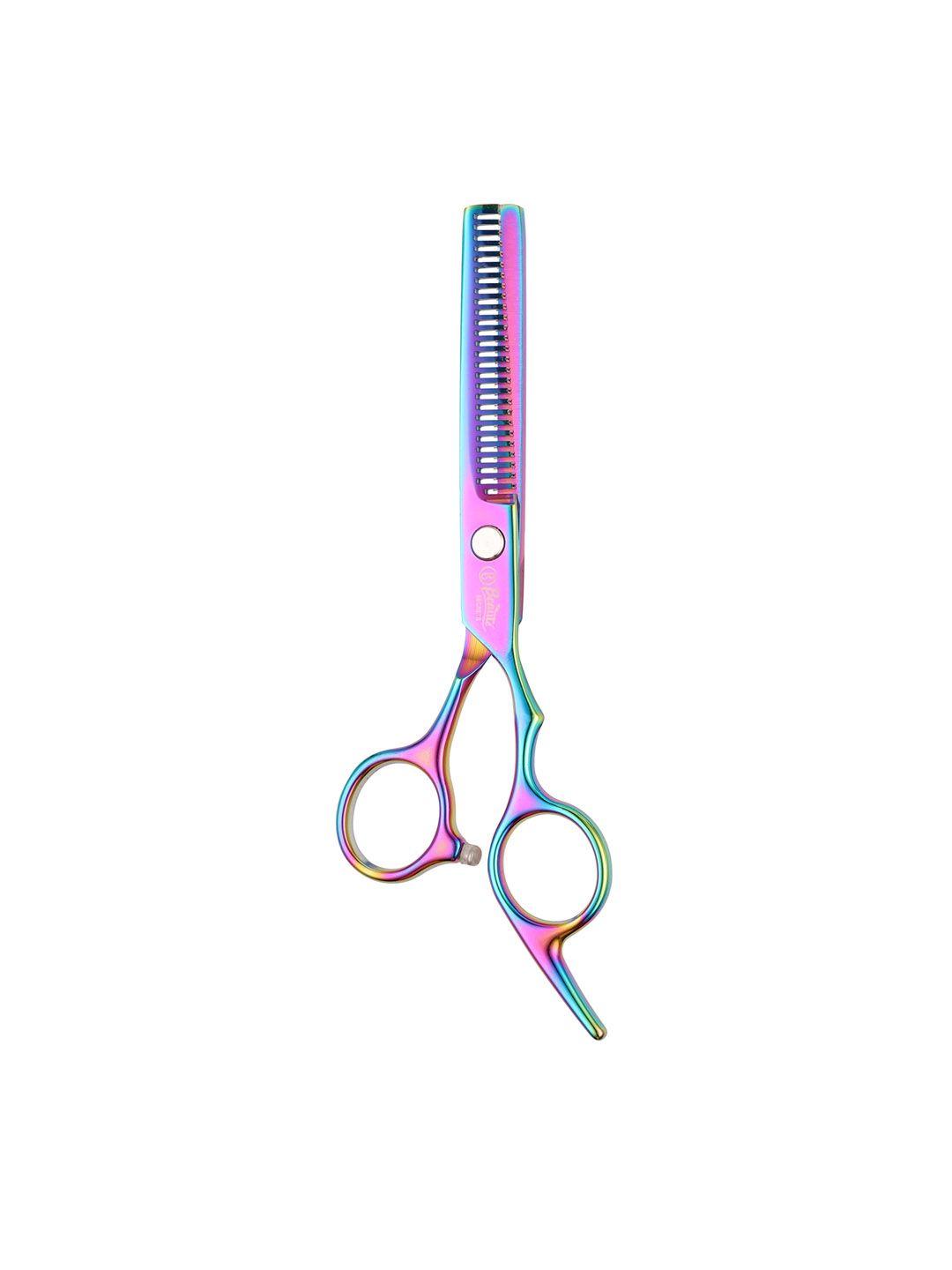 beaute secrets professional 5.5 inch hair cutting scissors - pink & blue