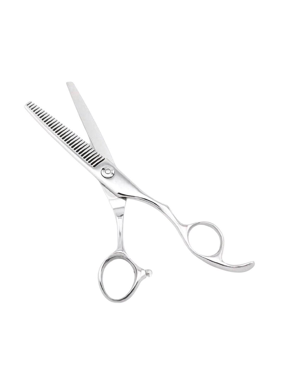 beaute secrets silver-toned stainless steel hair thinning scissor - 15.24 cm