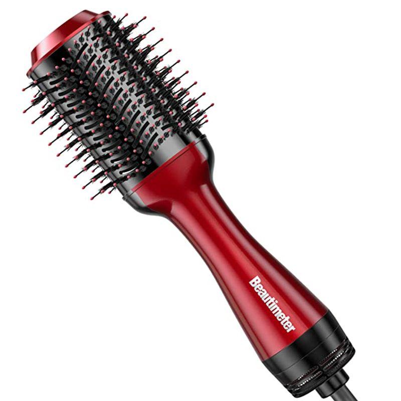 beautimeter professional hot air brush & volumizer - red