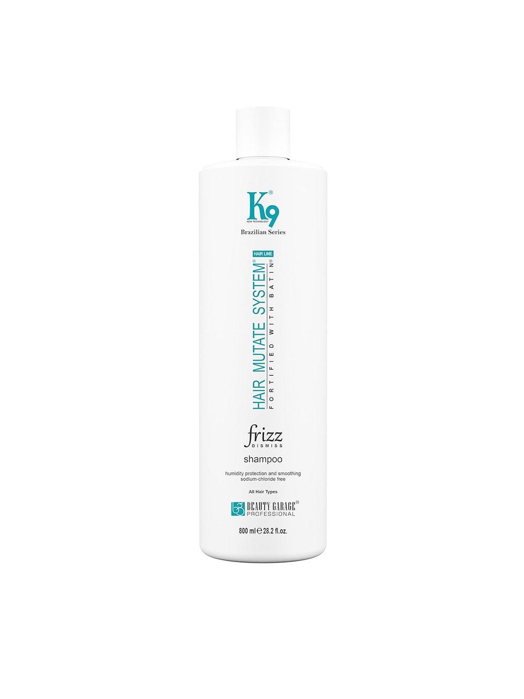 beauty garage professional k9 frizz dismiss shampoo - 800ml