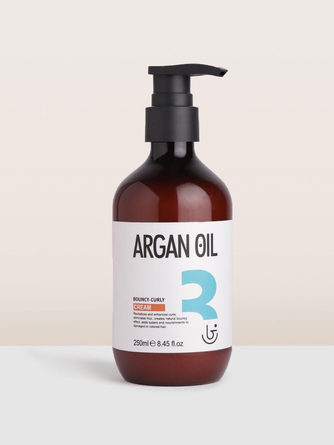 beauty garage sulfate-free argan oil bouncy-curly cream - 250 ml