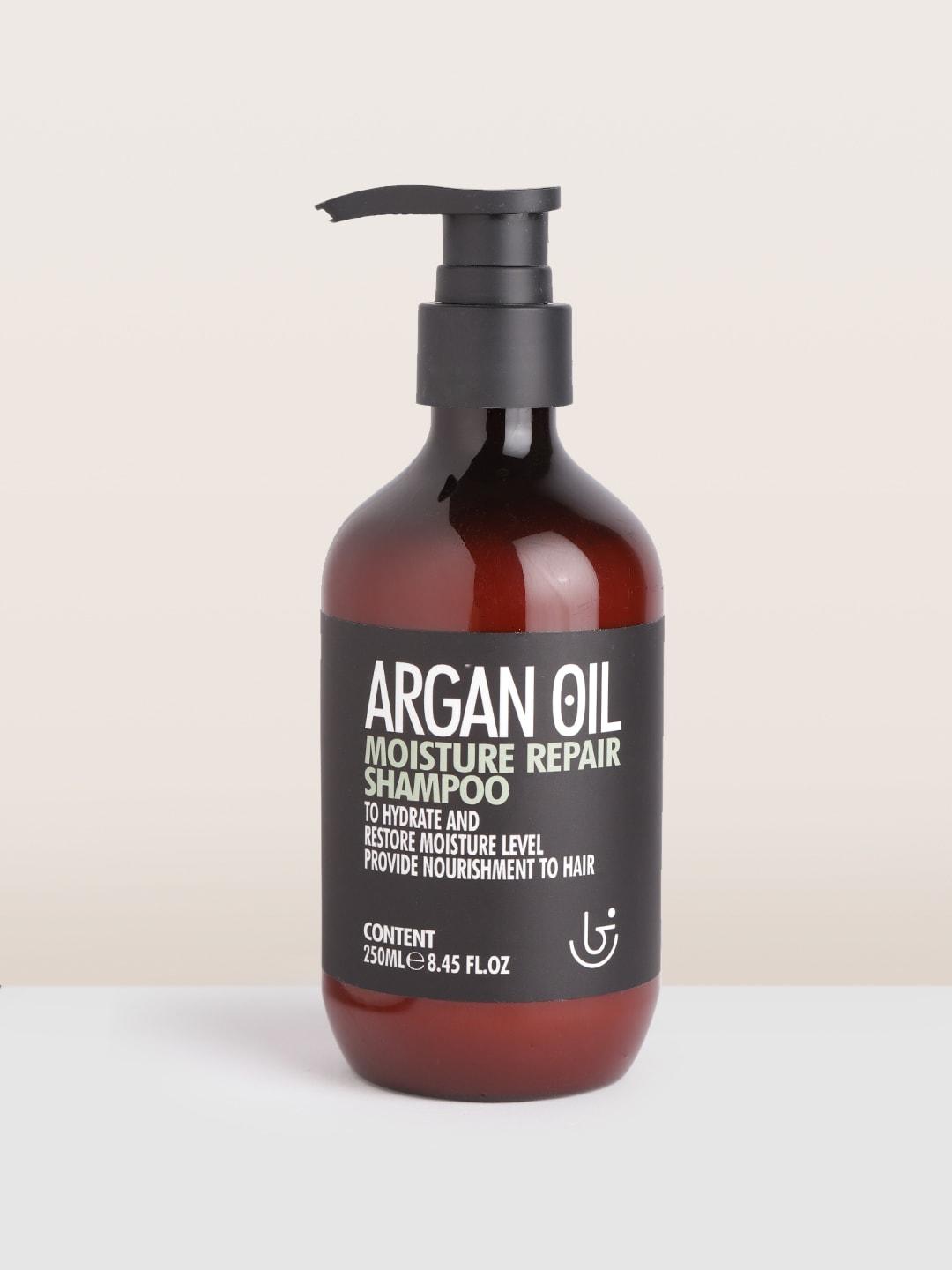 beauty garage sulfate-free argan oil moisture repair shampoo - 250 ml