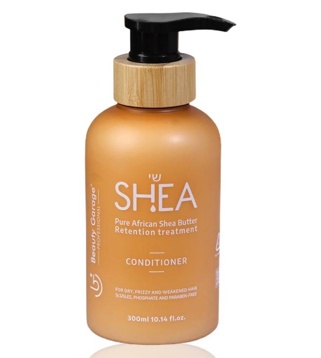 beauty garage pure african shea butter retention treatment conditioner 300 ml