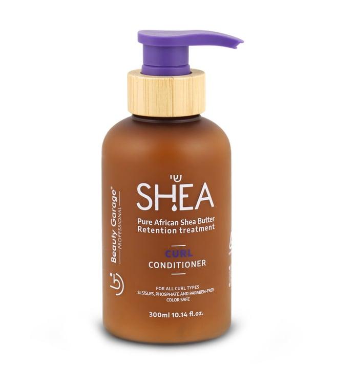 beauty garage shea retention curl conditioner 300 ml