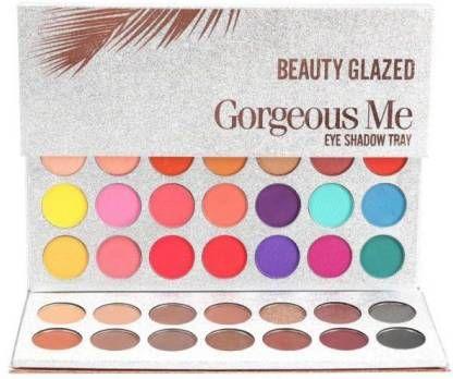 beauty glazed gorgeous me eye shadow tray 63 color - 63*1.8g