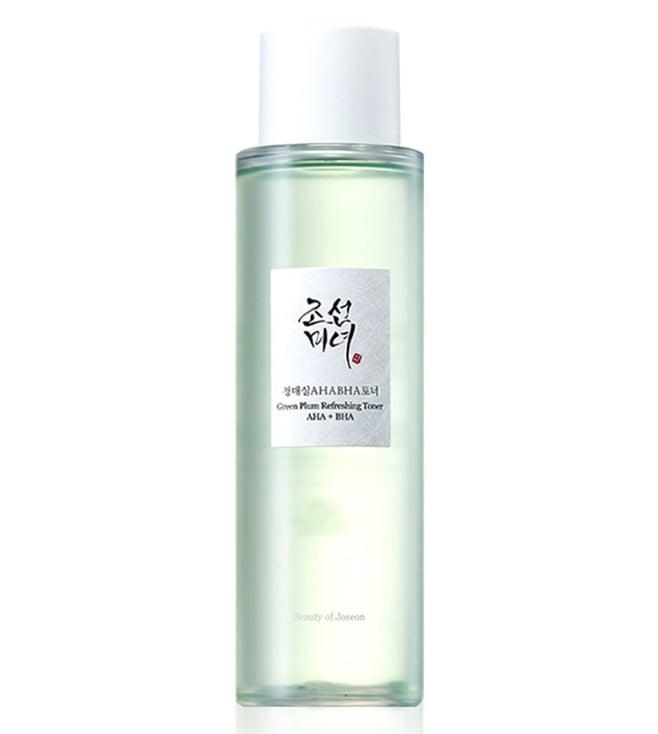 beauty of joseon aha + bha green plum refreshing toner - 150 ml