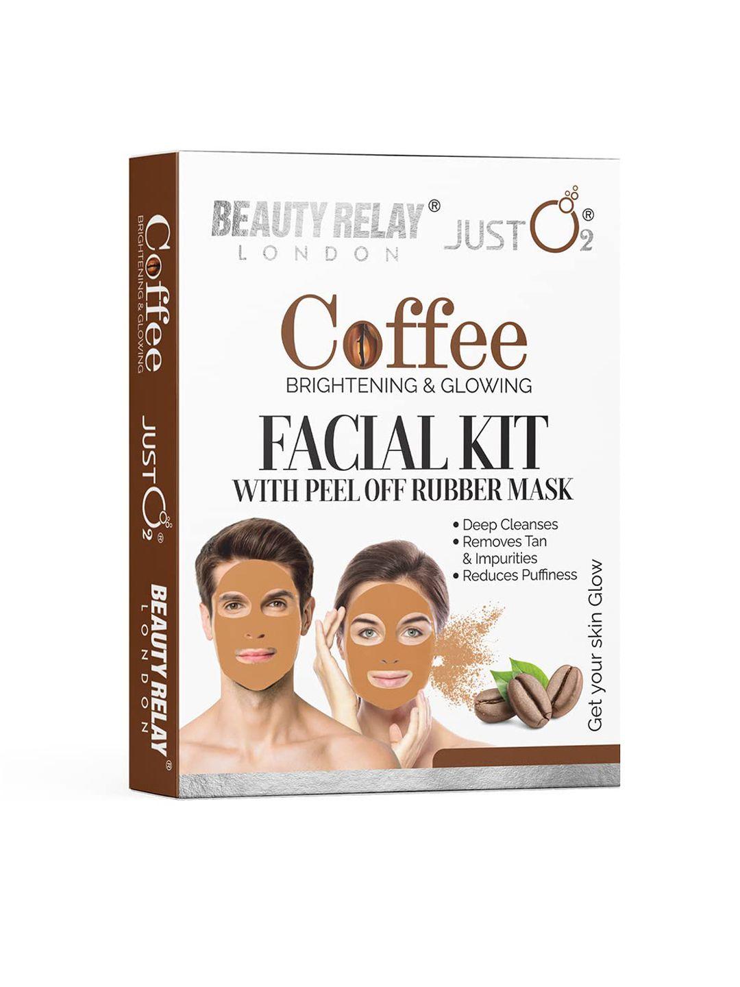 beautyrelay london brown coffee facial kit
