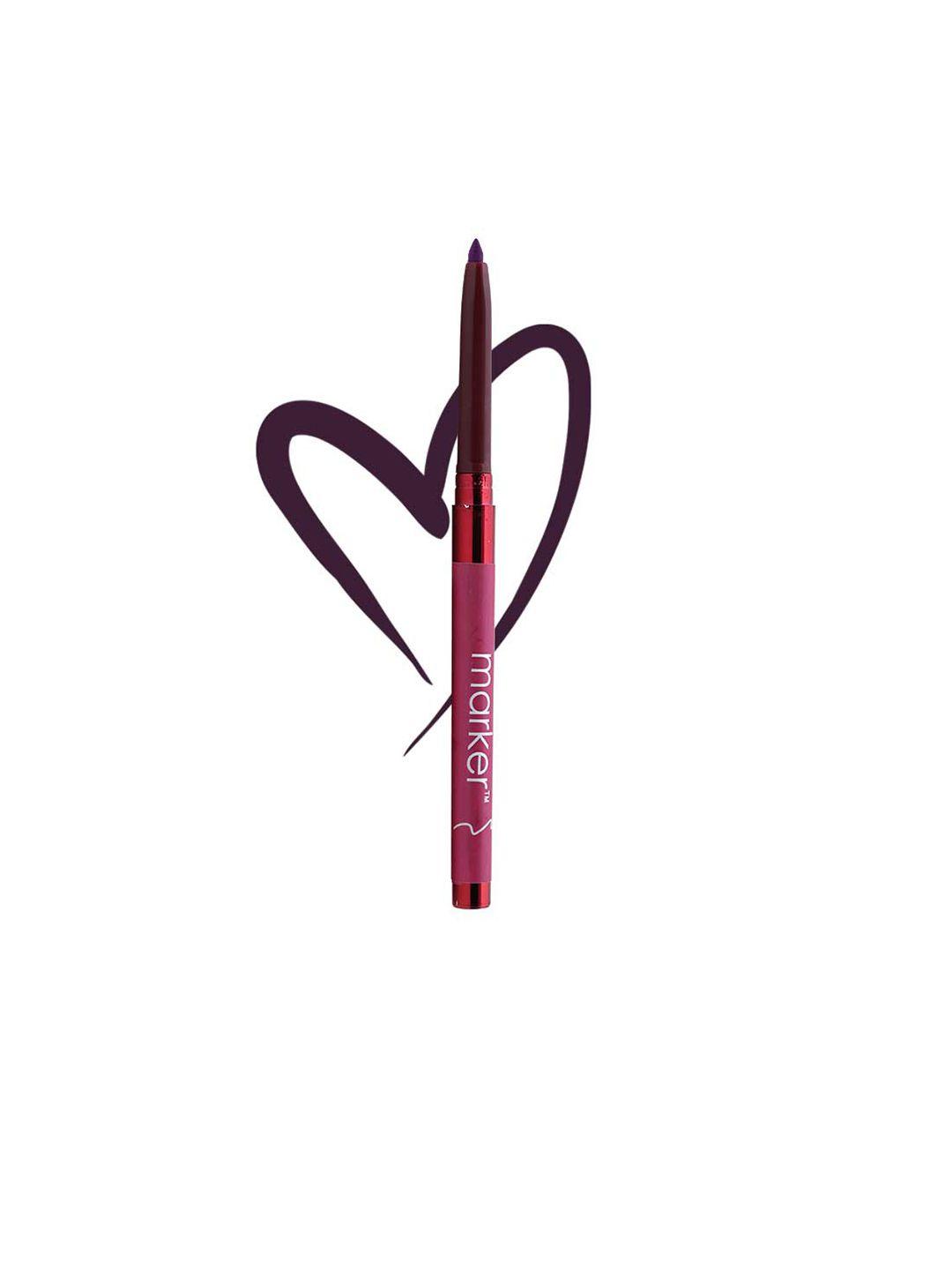 beautyrelay london outline the lips long-lasting lip liner with vitamin e 0.27g - plum wine