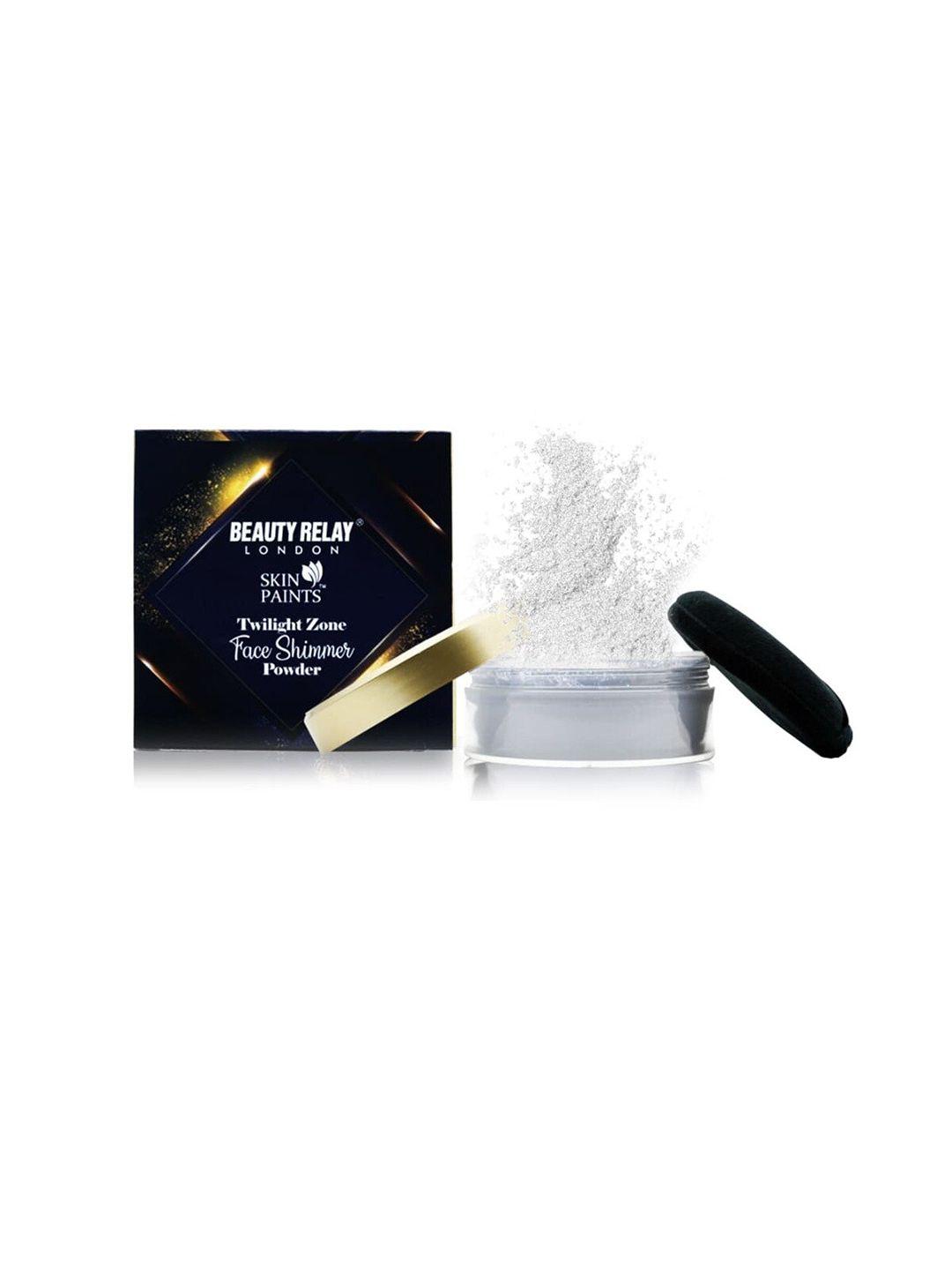 beautyrelay london skin paints twilight zone face shimmer powder - face white 25 g