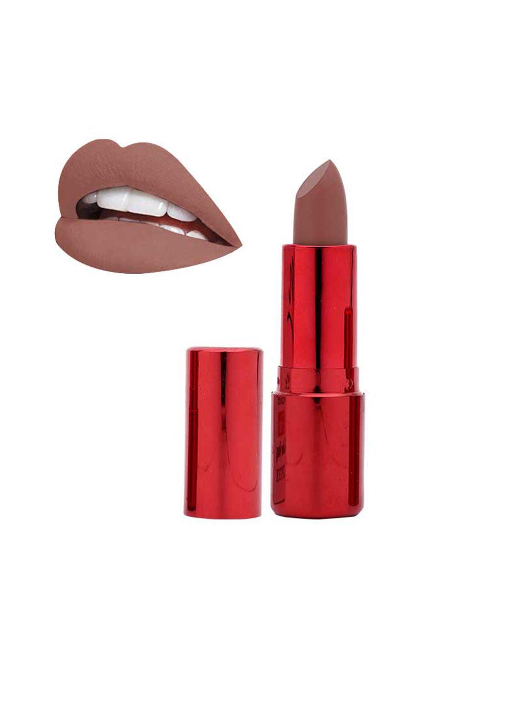 beautyrelay london 12 hour color stay lipstick with vitamin c 3.5g - rust red