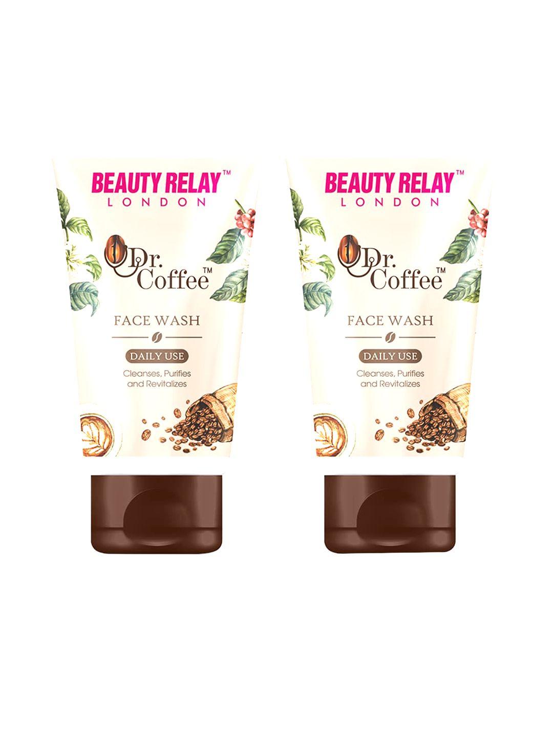 beautyrelay london dr. coffee face wash 200 ml each - buy 1 get 1 free