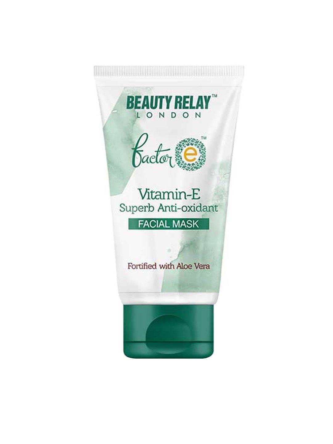 beautyrelay london factor e vitamin-e superb anti-oxidant face mask with aloevera - 200 ml