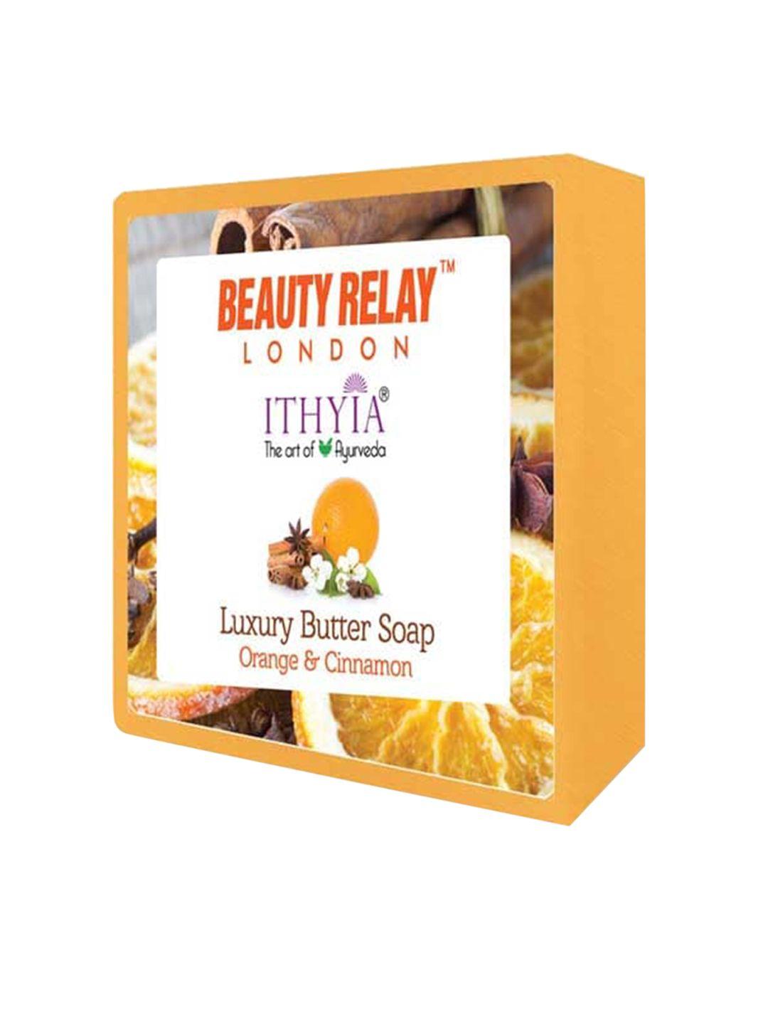 beautyrelay london ithyia orange & cinnamon butter soap 125 g