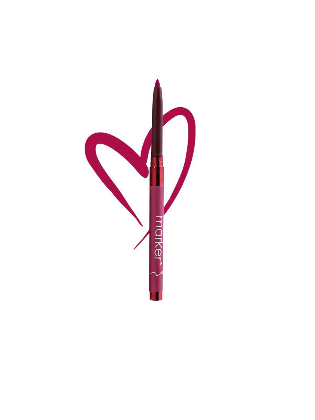 beautyrelay london outline the lips long-lasting lip liner with vitamin e 0.27g - bright pink