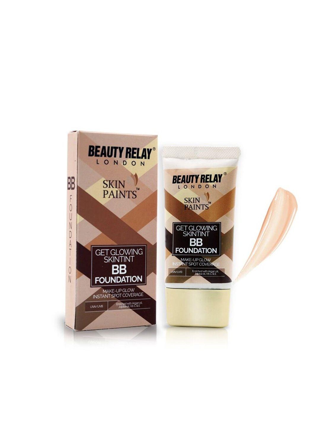 beautyrelay london skin paints iconic hd foundation 30ml - sun beige 310
