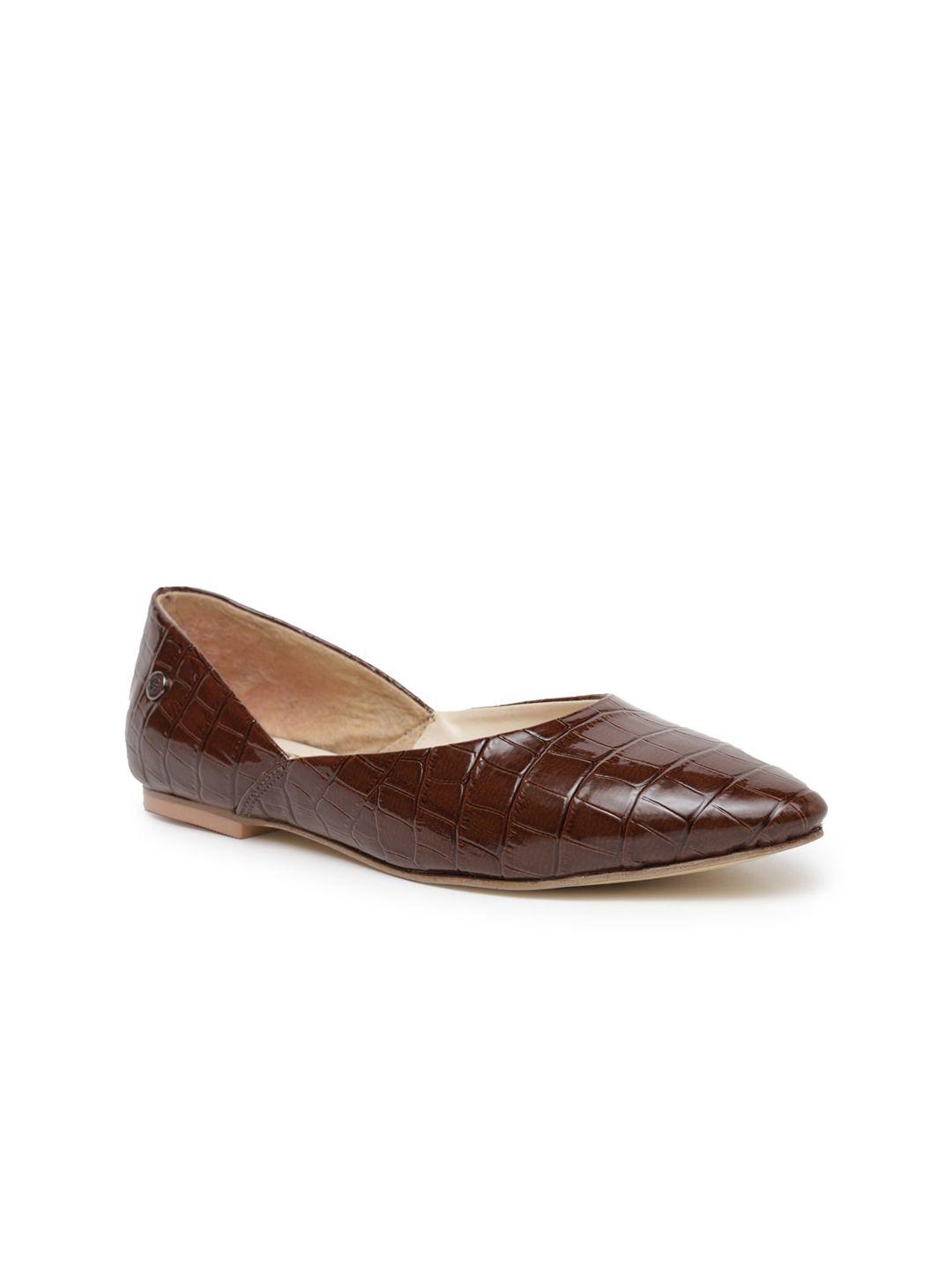 beaver women textured ballerinas