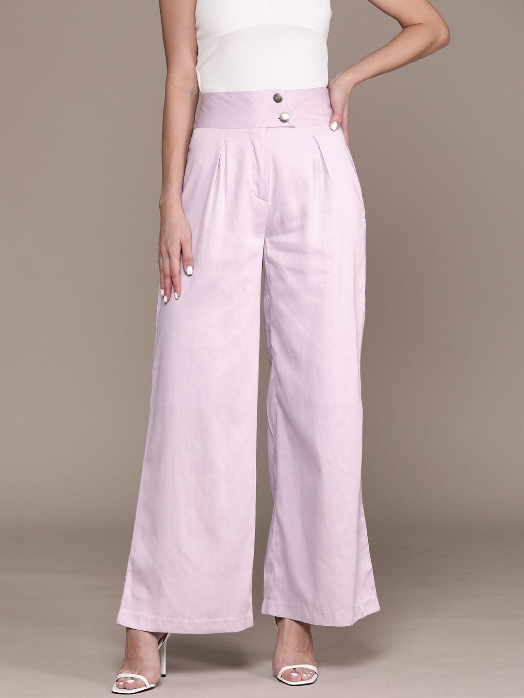 bebe all day high-rise parallel trouser