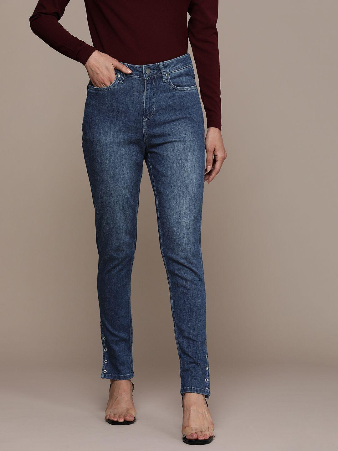 bebe women super skinny fit high-rise jeans