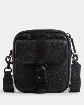 beck crossbody in signature leather