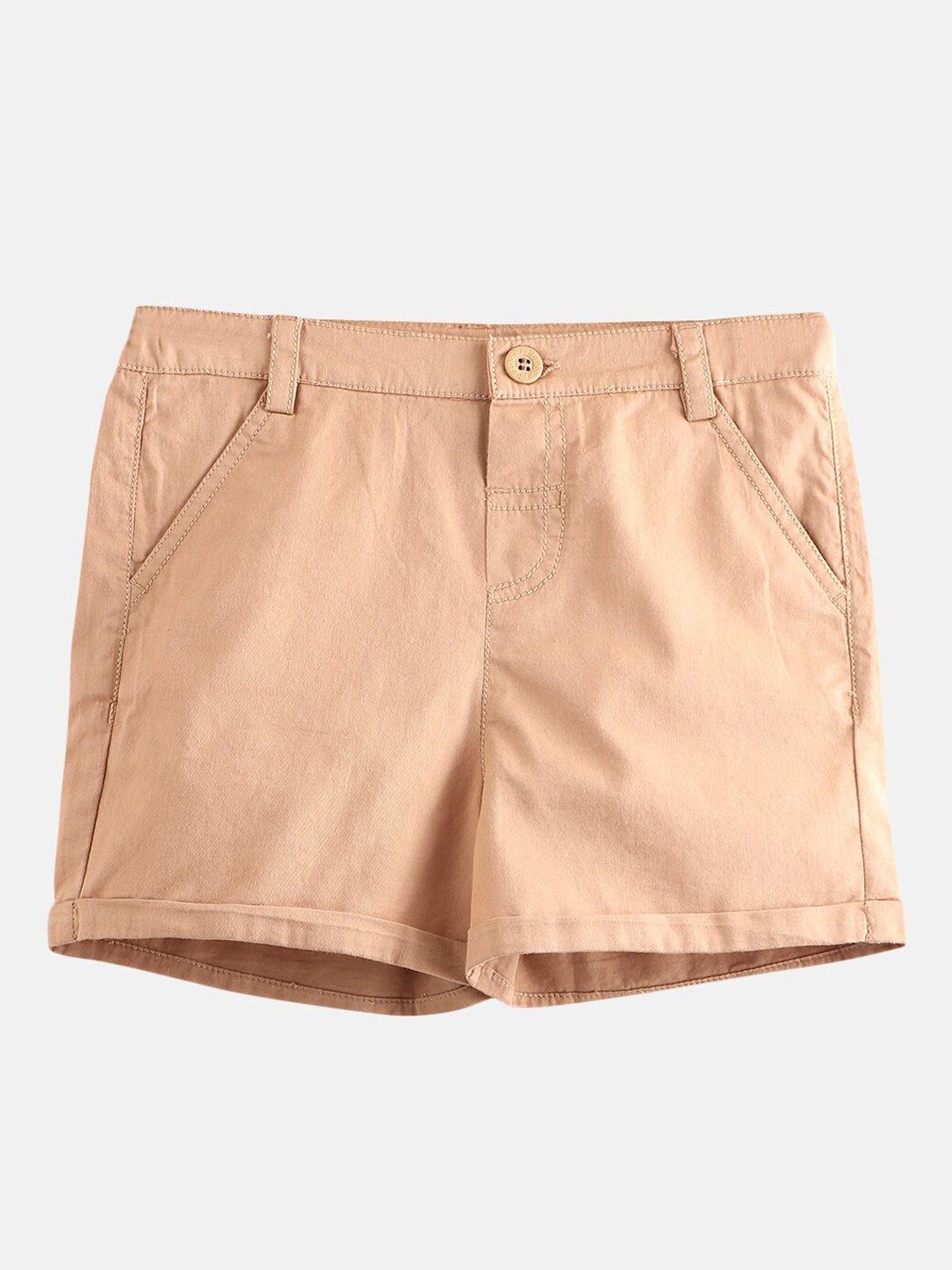 beebay boys beige shorts