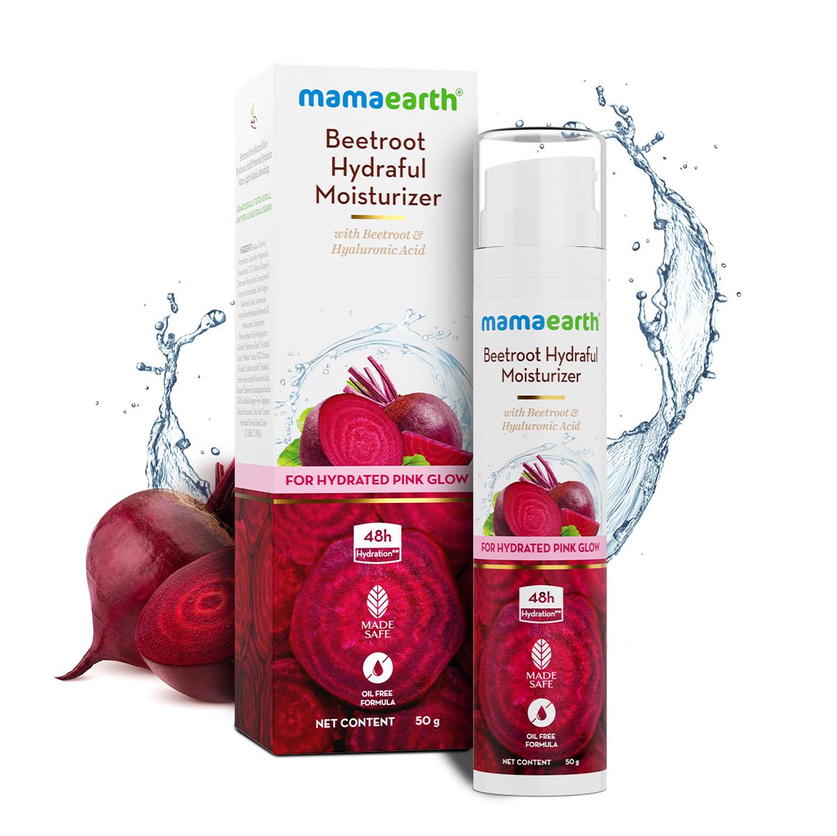 beetroot hydraful moisturizer with beetroot & hyaluronic acid - 50 ml