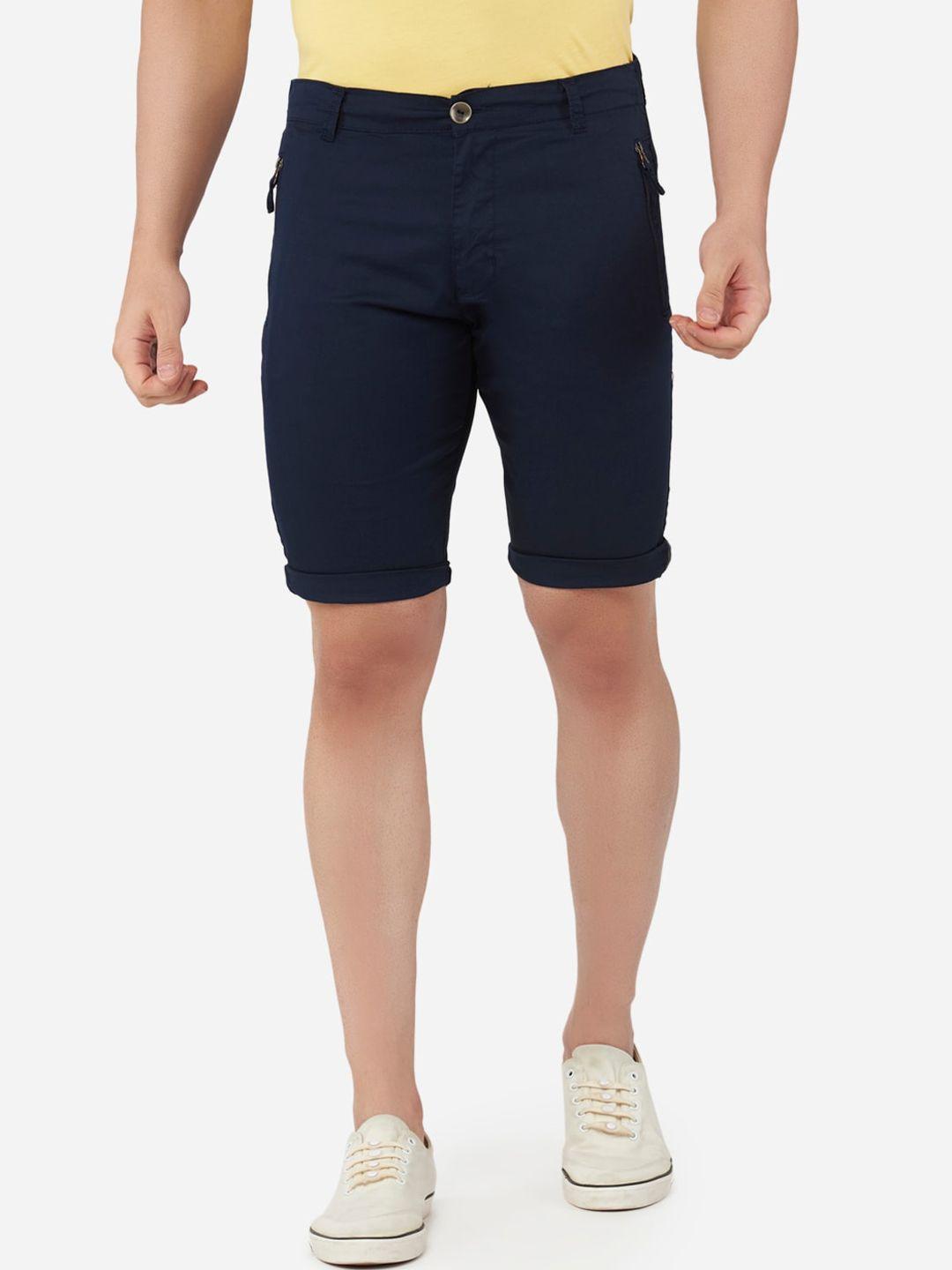 beevee men navy blue outdoor shorts