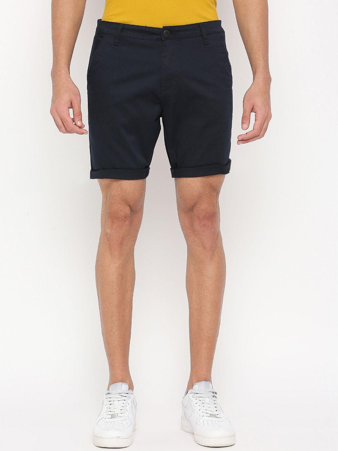 beevee men navy blue outdoor shorts