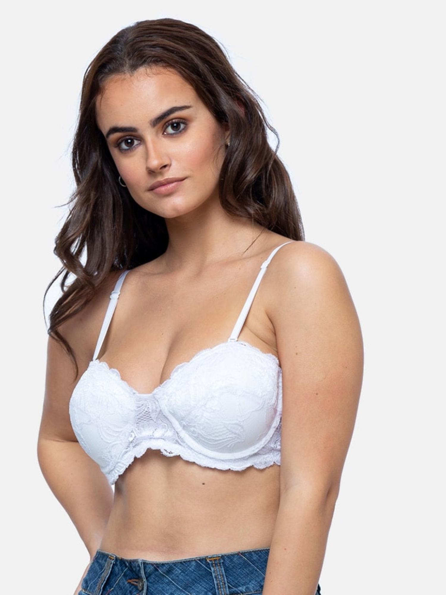 beh-01w enchantress white strapless push-up