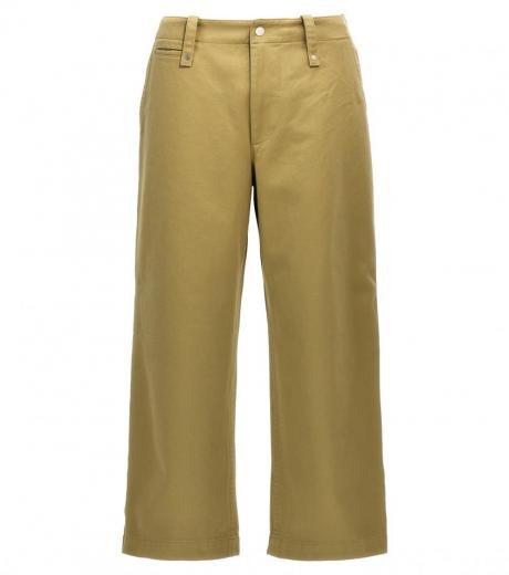 beige cotton trousers