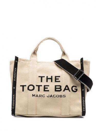 beige the jacquard medium tote bag