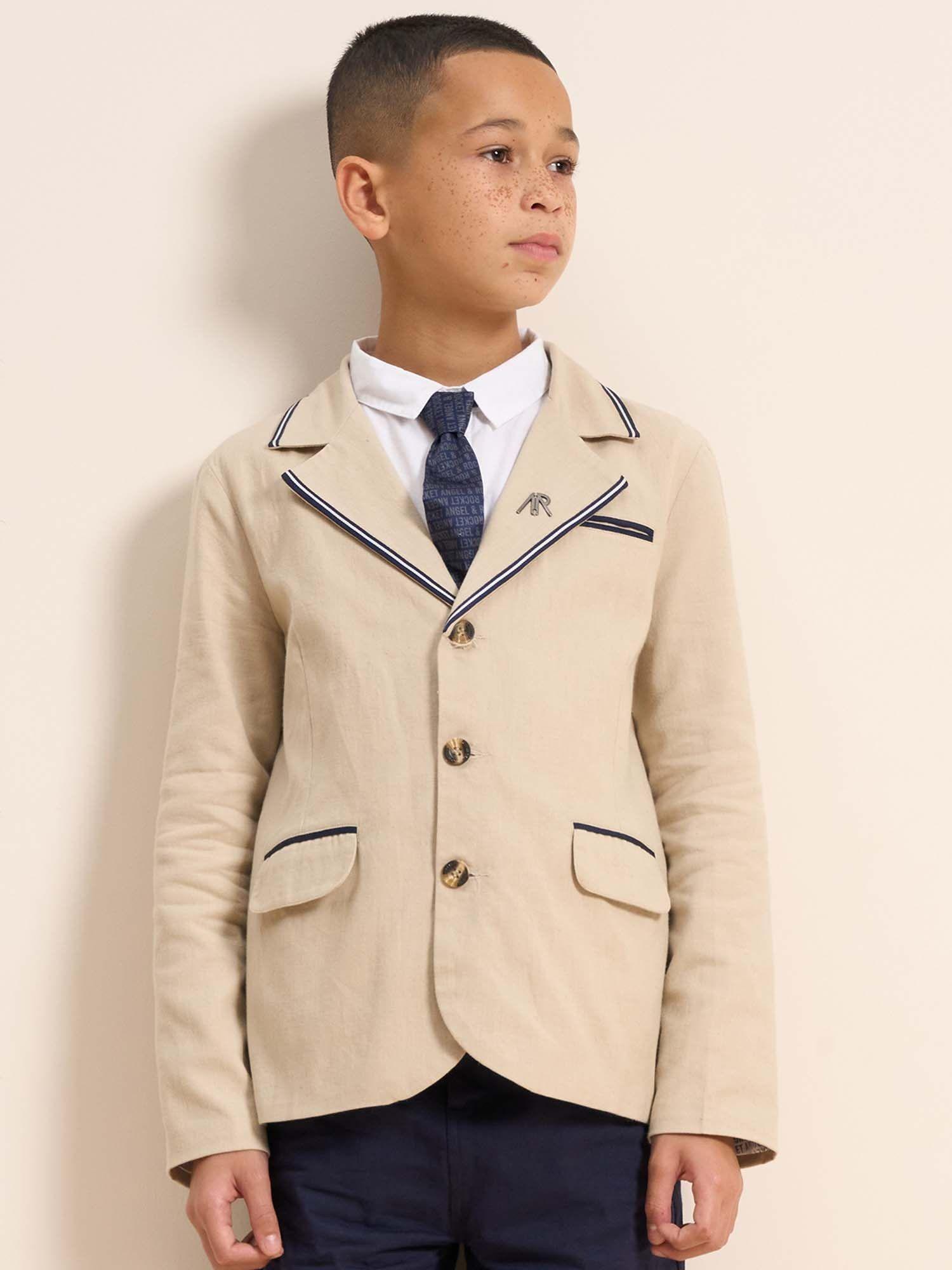 beige ashton tailored blazer