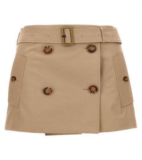 beige brielle skirt