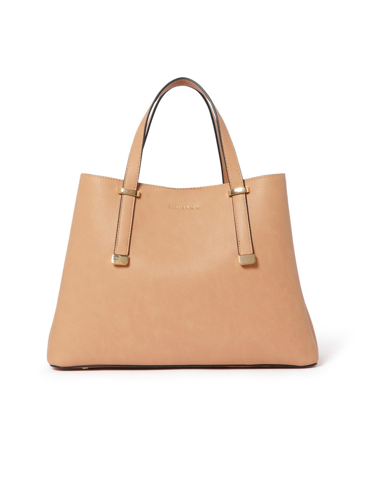 beige casey soft tote bag