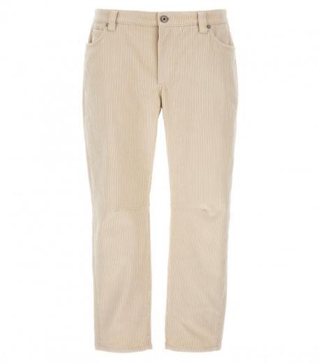 beige corduroy trousers