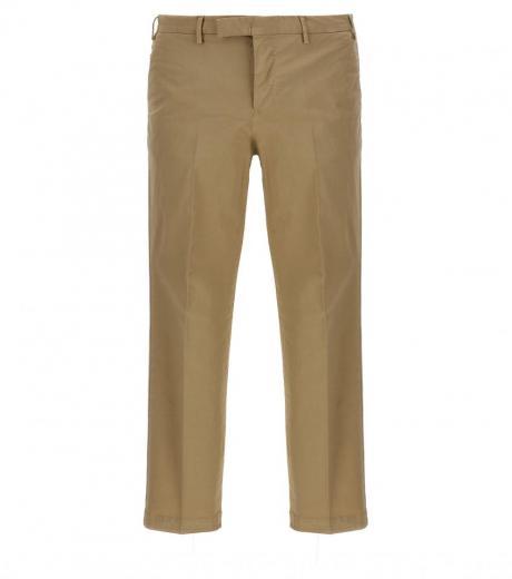 beige cotton pants